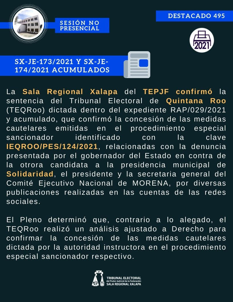 Tribunal Electoral Federal confirma restricción para que morenistas eviten comentarios contra gobernador Carlos Joaquín