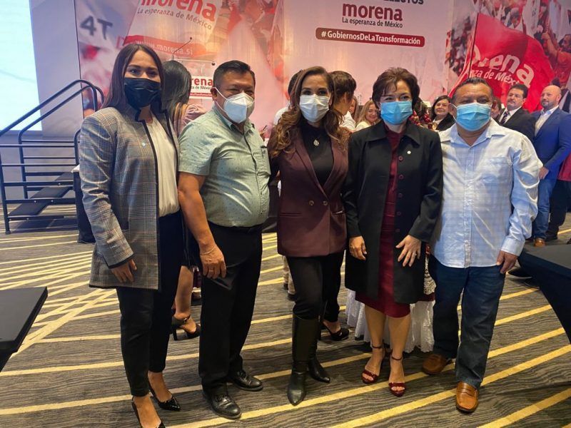 Mara participa en encuentro nacional de alcaldes de MORENA