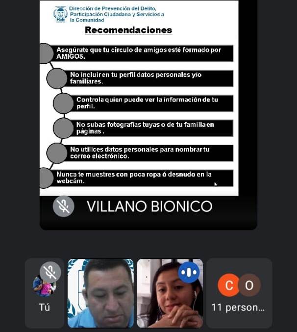 Imparten en Puerto Morelos pláticas para prevenir los delitos cibernéticos