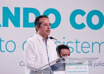 Protocolos sanitarios seguirán en Q.Roo por «sube y baja» de contagios; regreso a clases presenciales será voluntario: Carlos Joaquín