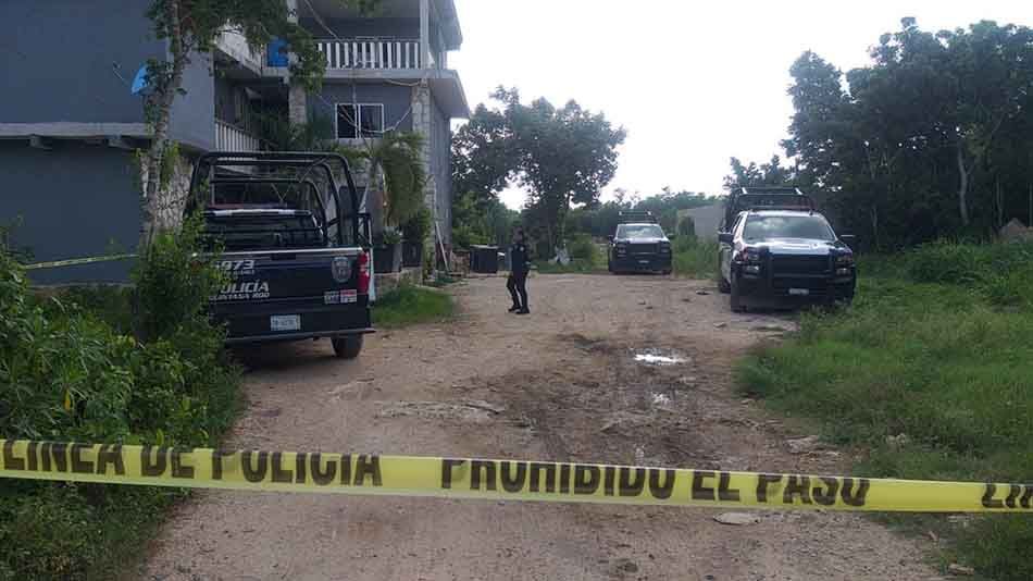 Encuentran restos humanos en casa que se construye en la zona conurbada de Cancún