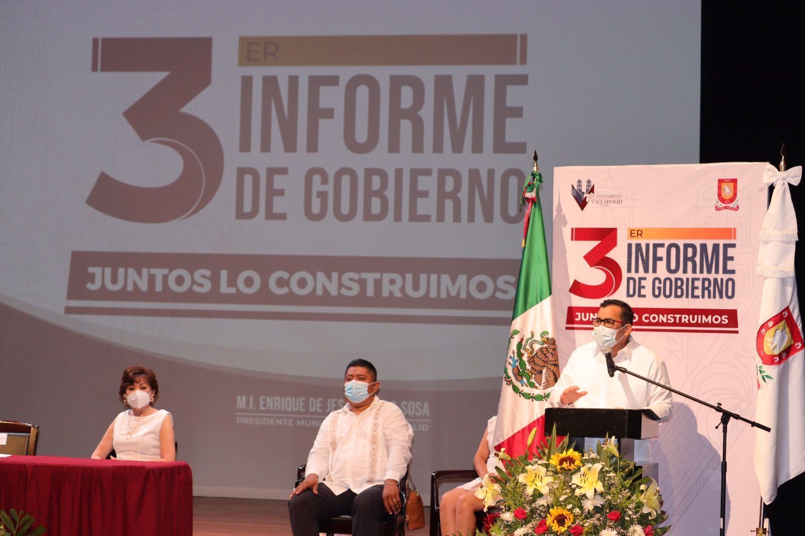 “Los logros y avances del municipio lo hicimos posible entre todos, juntos lo construimos”: Enrique Ayora Sosa