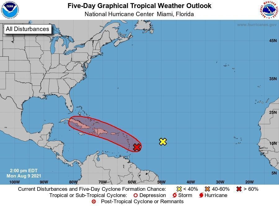 Zona de baja presión mantiene alta probabilidad de convertirse en un sistema tropical: Adrián Martínez Ortega