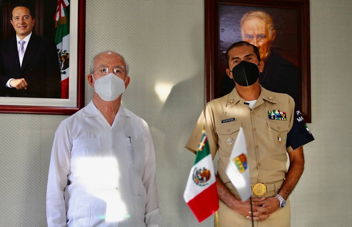 Destaca Semar playas limpias de algas en Quintana Roo y anuncian reinstalación de barreras sargaceras retiradas por “Grace”