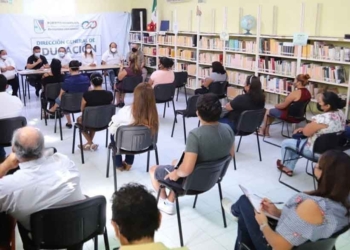 Capacitan a comités de salud de las escuelas de Puerto Morelos para retorno seguro a clases