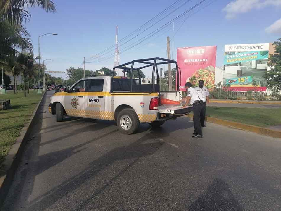 Cesan a director de Tránsito municipal de Cancún por incidente de violencia familiar