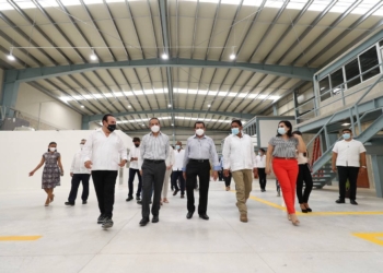 Con tres empresas, inicia operaciones Parque Industrial con Recinto Fiscalizado Estratégico de Chetumal