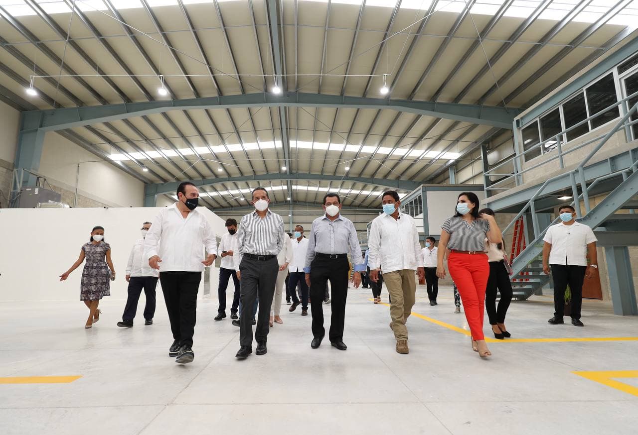 Con tres empresas, inicia operaciones Parque Industrial con Recinto Fiscalizado Estratégico de Chetumal