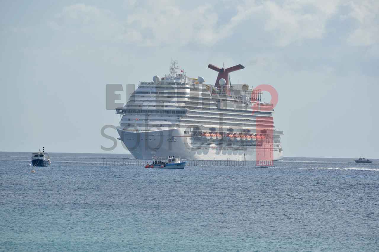 Tres cruceros cancelan llegada a Cozumel por presencia de “Grace” en la zona