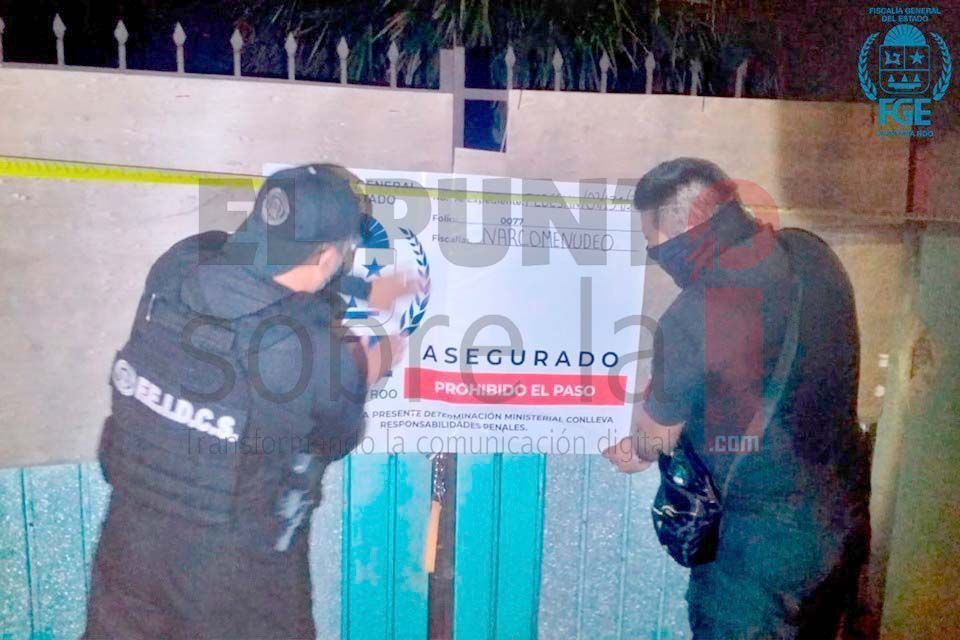 Detienen a mujer y aseguran dosis de drogas durante cateo en casa de Felipe Carrillo Puerto