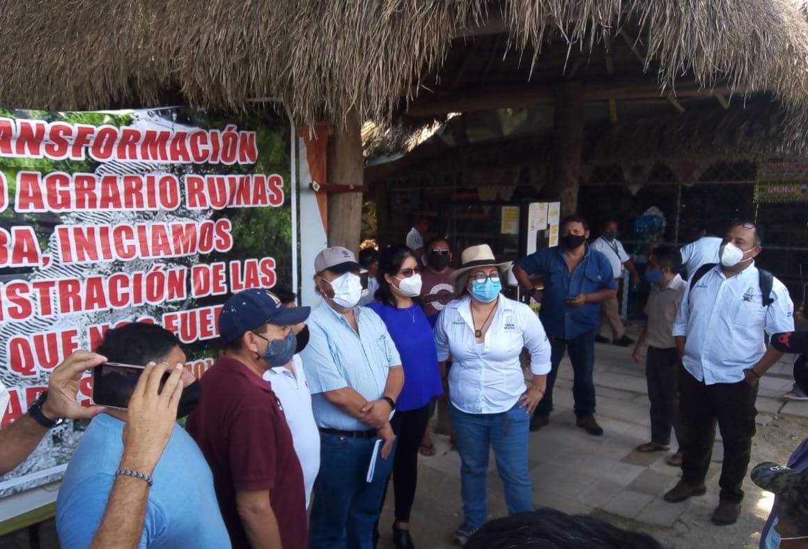 Ejidatarios de Tulum acuerdan con Gobierno federal regresar el control del sitio arqueológico
