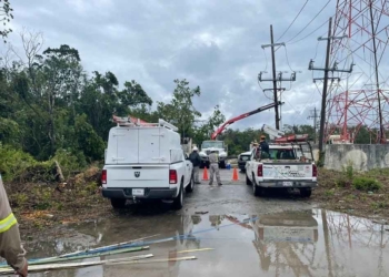 Evalúan daños y trabaja para restablecer servicio de agua potable en municipios impactados por huracán “Grace”