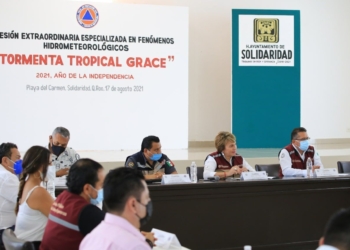 Habilitan refugios anticiclónicos en Playa del Carmen y Puerto Aventuras para enfrentar el paso de “Grace”