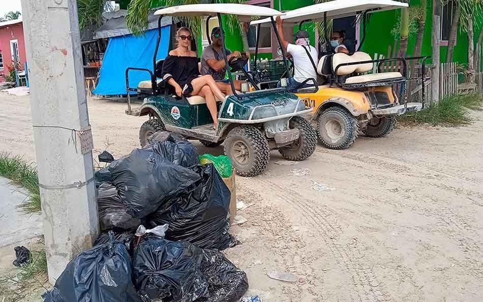 Autoridad de Holbox señala a Ayuntamiento cardenense por indiferente al tema de la basura
