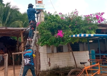 Instalan alarmas en colonias de José María Morelos enlazadas al C5 y 911