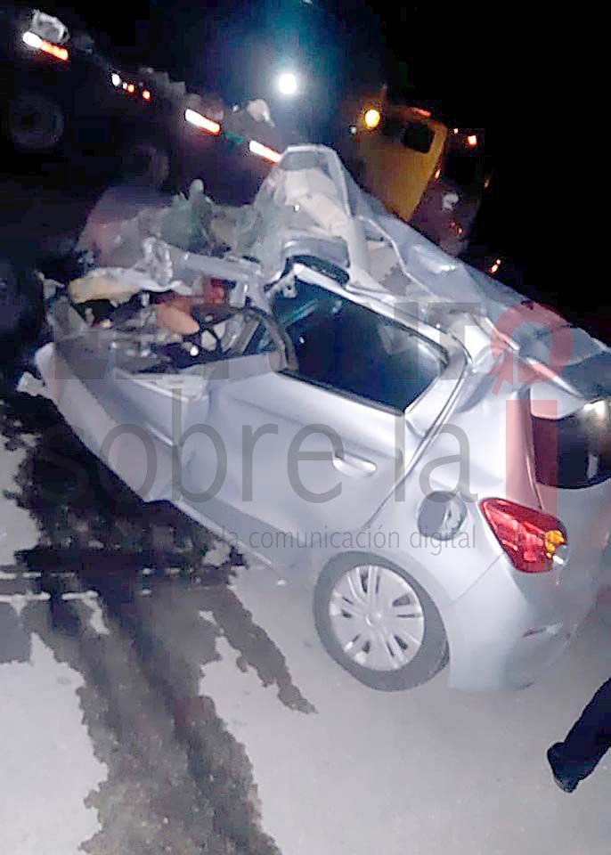 Mortal accidente sobre la carretera federal en Playa del Carmen 
