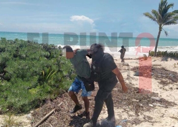 Operativo en Isla Blanca permite detener a dos personas y recuperar predios costeros