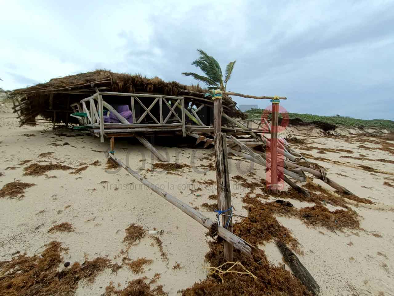 Protección Civil declara saldo blanco en Cozumel tras el impacto del huracán «Grace»