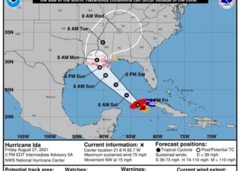 Se forma huracán “Ida” en el Caribe no representa peligro para Quintana Roo