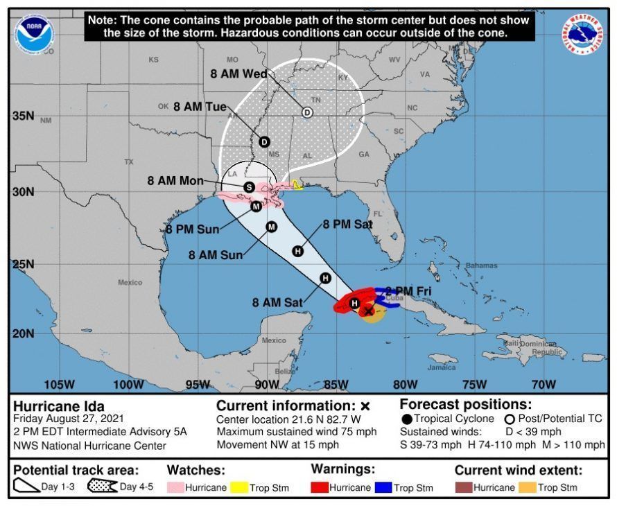 Se forma huracán “Ida” en el Caribe no representa peligro para Quintana Roo