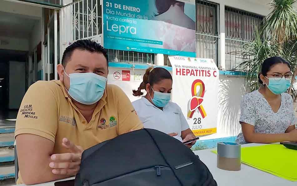 Trabajadores de la Salud se manifiestan en Felipe Carrillo Puerto por adeudo de viáticos desde inicios de año