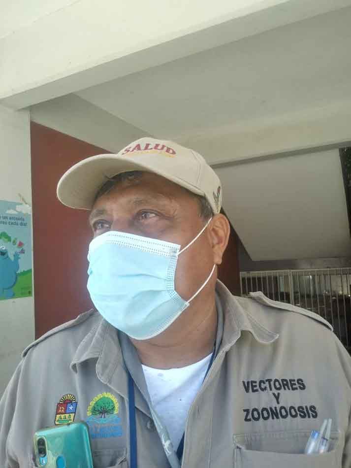 Alto porcentaje de hogares en Chetumal con alta concentración de cacharros que propician larvas de mosquitos