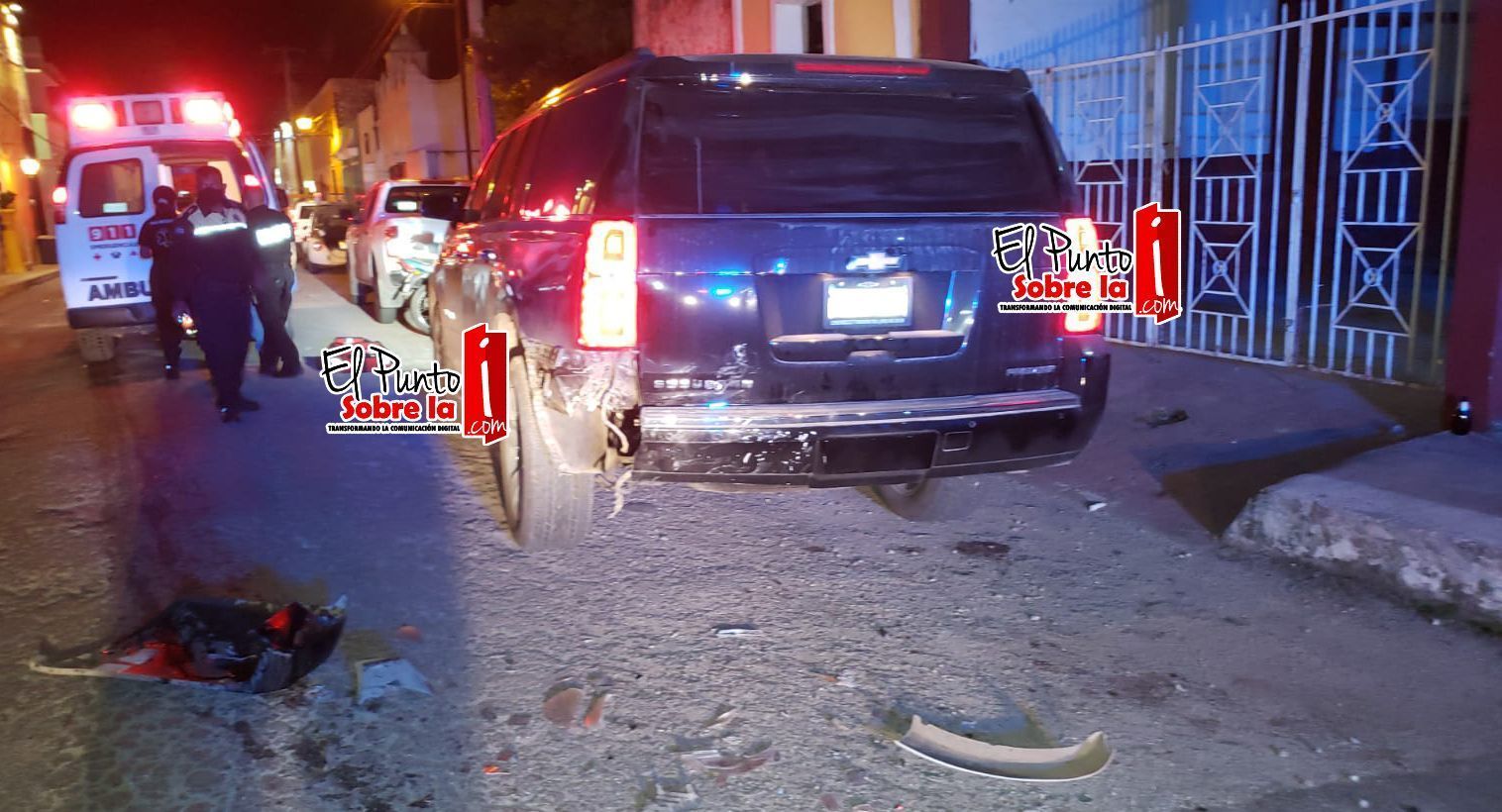 Cuatro vehículos involucrados en un accidente; afectados interpondrán denuncia por daños
