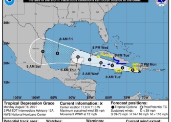Alerta Azul para el norte de Quintana Roo