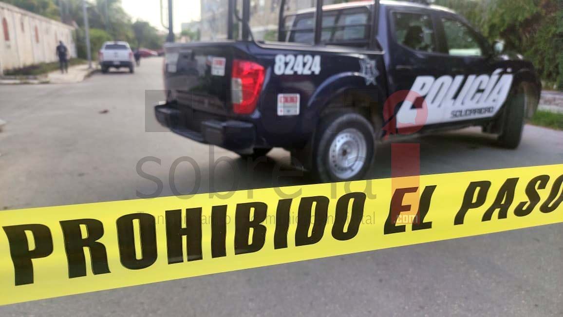 Aparece en colonia de Playa del Carmen, cabeza humana junto con mensaje de advertencia