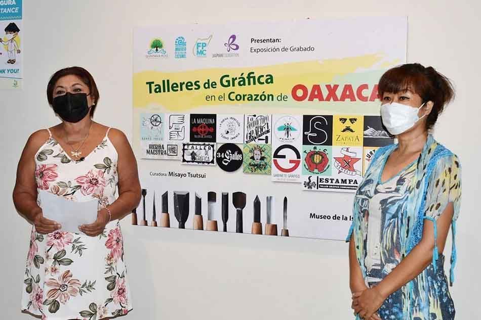 Inauguran en Cozumel exposición artística que difunde talento de artistas visuales oaxaqueños