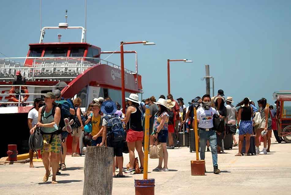 Infraestructura turística de Holbox, intacta tras «Grace»; reanudan cruces marítimos