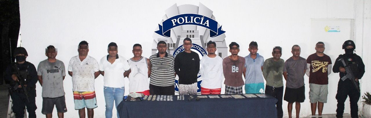 Benito Juárez, municipio con mayor índice de detenidos desde inicio de operaciones de Policía Quintana Roo en 2018