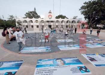 Conmemoran en Cancún, día internacional de víctimas de desaparición forzada