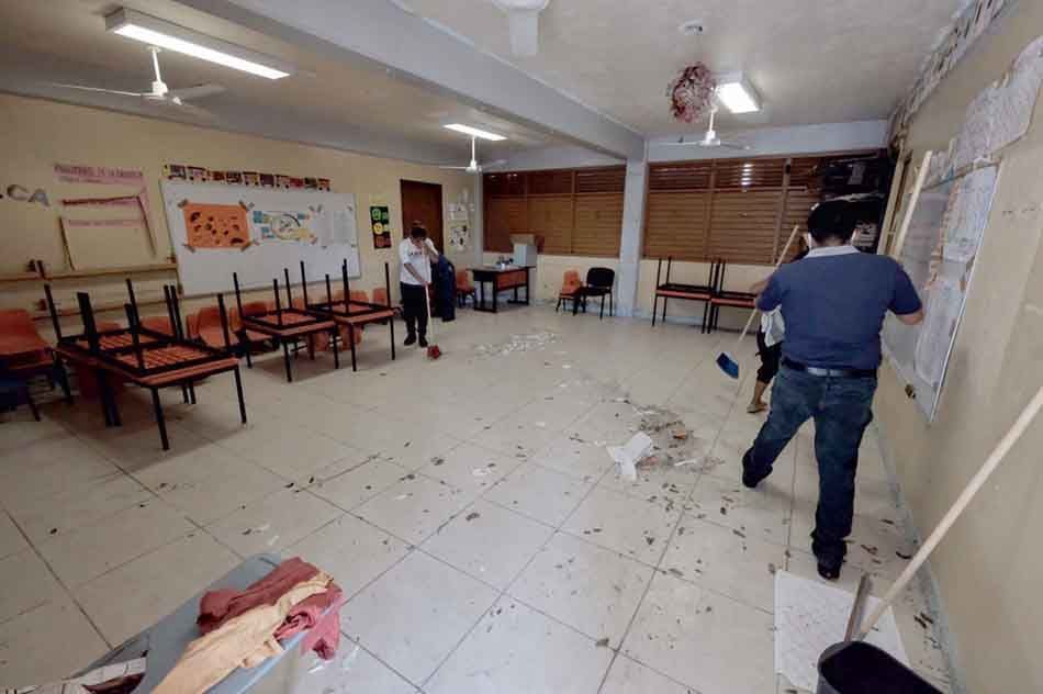 Más de 300 escuelas, entre vandalizadas y robadas, reporta la Secretaría Estatal de Educación