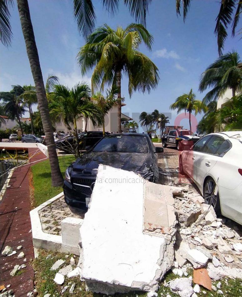 Reportan explosión en complejo residencial Isla Dorada de la zona hotelera de Cancún
