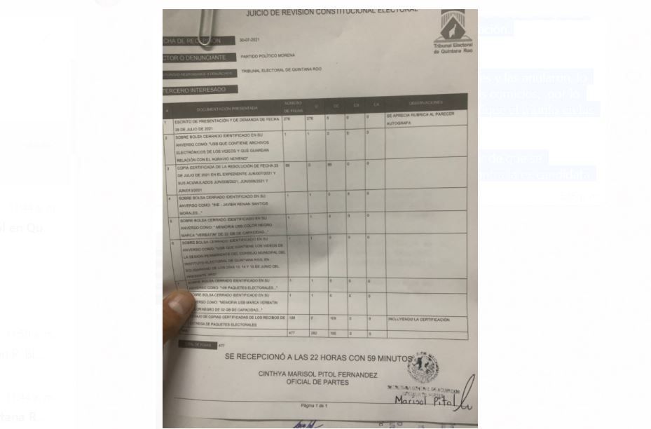 Firme revocación de elecciones en el municipio de Solidaridad