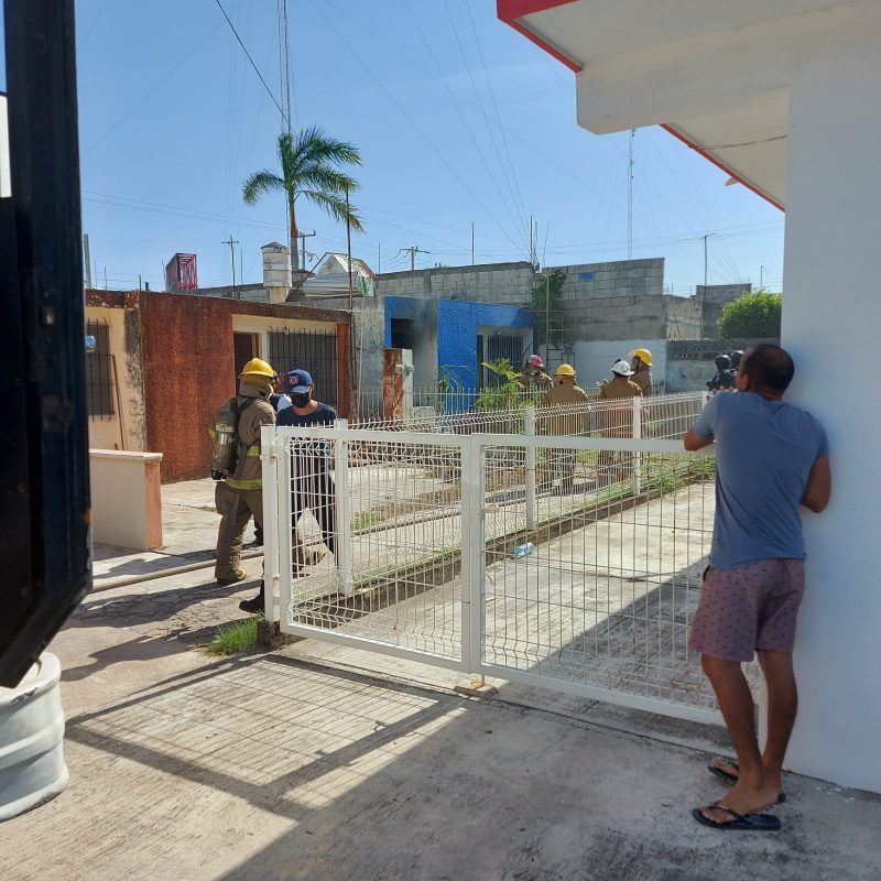Se incendia vivienda en Chetumal