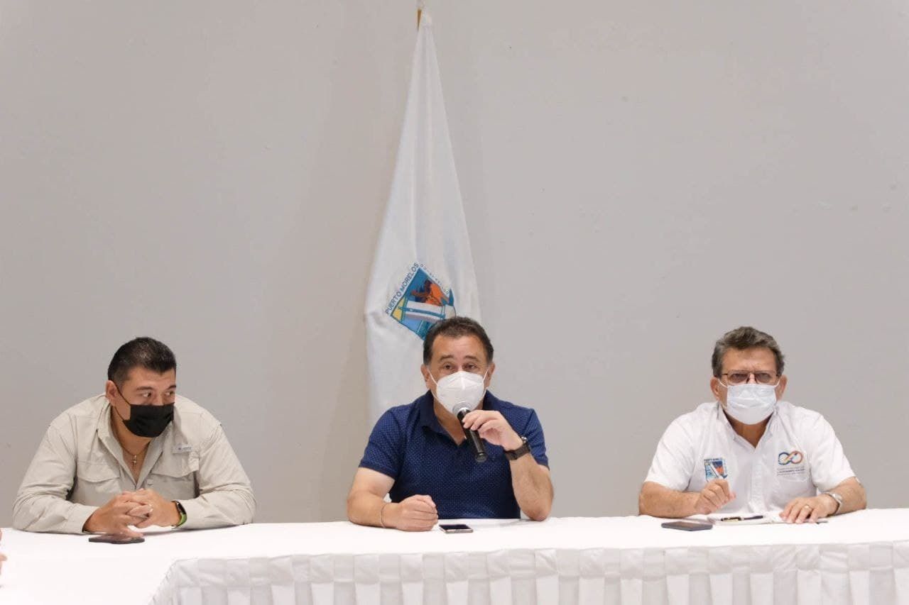 Autoridades de Puerto Morelos intensifican medidas de prevención ante amenaza por «Grace»