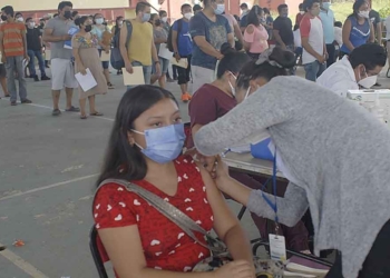 Hospital Integral de Kantunilkín; con más de 4,500 dosis para proteger del coronavirus a jóvenes de 18 a 29 años