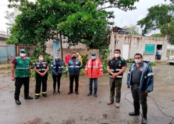 Inicia la limpieza del municipio de Solidaridad tras paso del huracán “Grace”