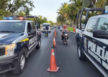Implementan operativo “Carrusel” en la zona hotelera de Cancún