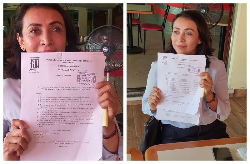 Demanda Paula González al gobierno de Carlos Joaquín