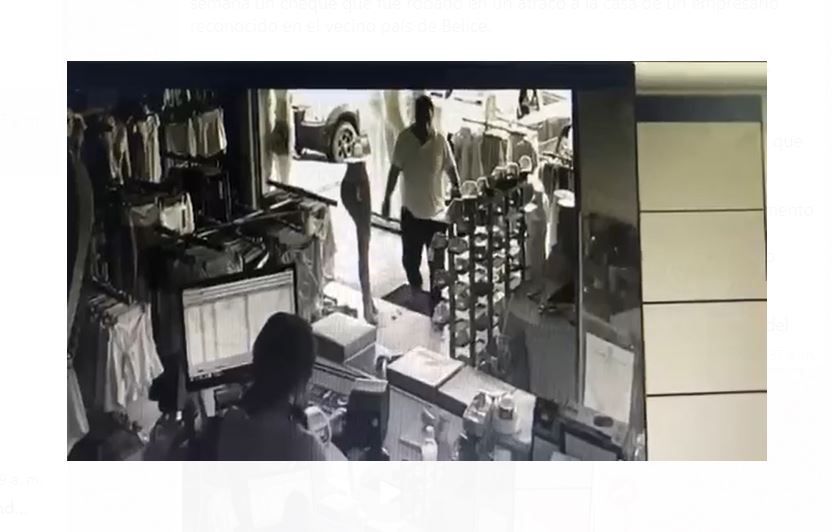 ¿Banda binacional de rateros?