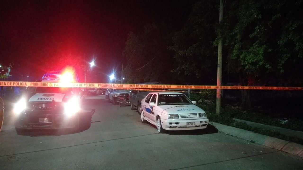 Reportan disparos contra auto estacionado afuera de una casa en fraccionamiento de Cancún