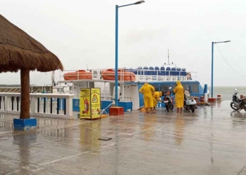 Ayuntamiento de Lázaro Cárdenas declara saldo blanco tras «Grace»; solo suspendieron cruces a Holbox
