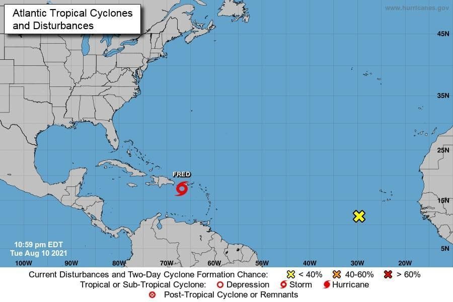 Se forma tormenta tropical “Fred”; no representa ningún peligro para Quintana Roo