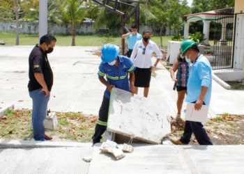 Prosiguen trabajos de recuperación de escuelas en Puerto Morelos