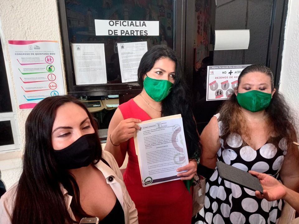 Piden feministas a Congreso de Quintana Roo despenalizar aborto