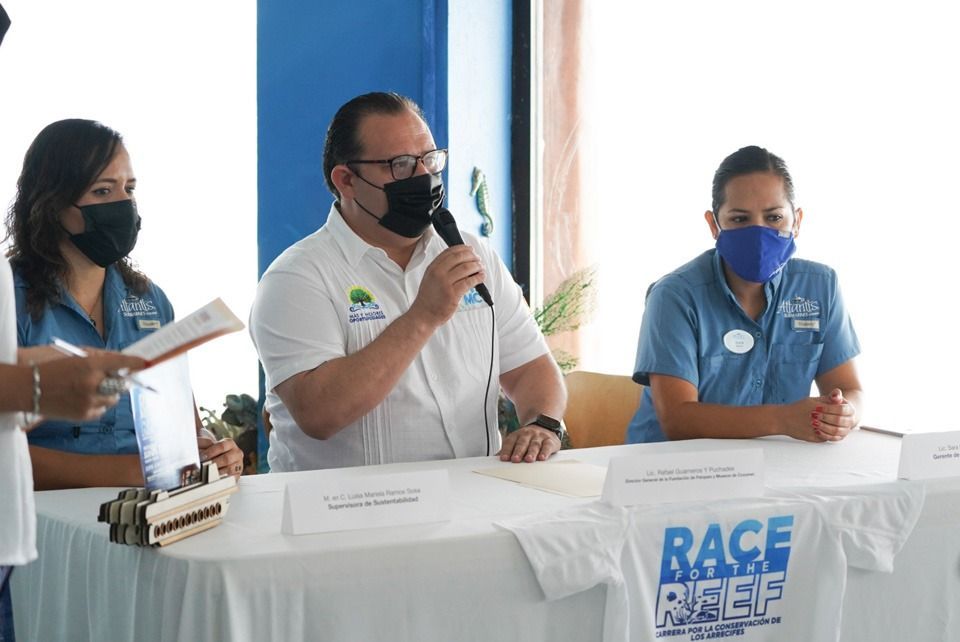 Promueven conservación de ecosistemas marinos en Cozumel con carrera atlética