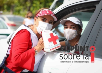 Voluntarios empiezan en Cancún boteo de campaña nacional de la Cruz Roja